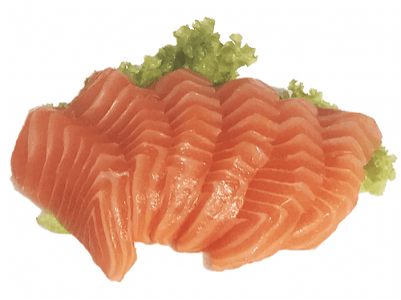 Sashimi salmon